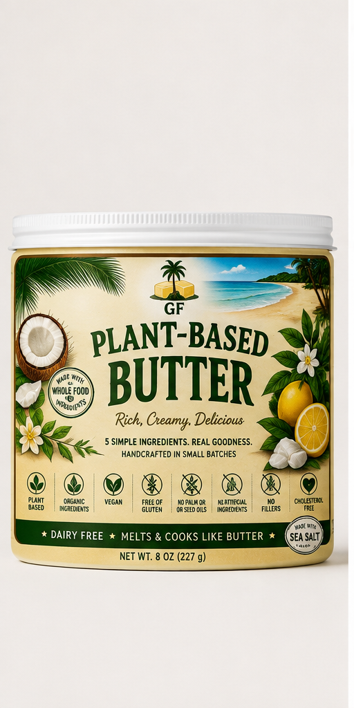 Front-facing GF Plant-Based Butter package
